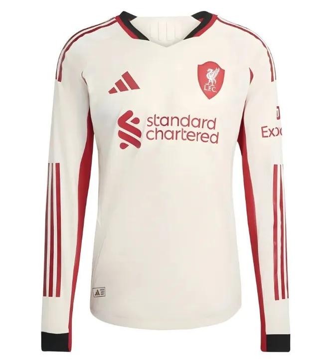 Maillot Liverpool Extérieur 2025/26 Ml - Authentic