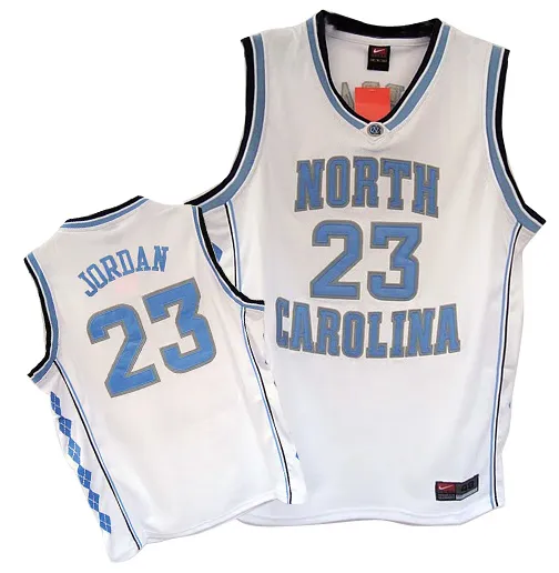 Michael Jordan North Carolina [blanc]