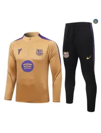 Soldes Survetement Foot Barcelone 2026/27 Jaune