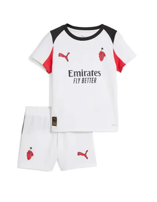 AC Milan Away 2025/26 Junior Kit