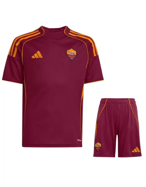 AS Roma Home 2025/26 Junior Kit