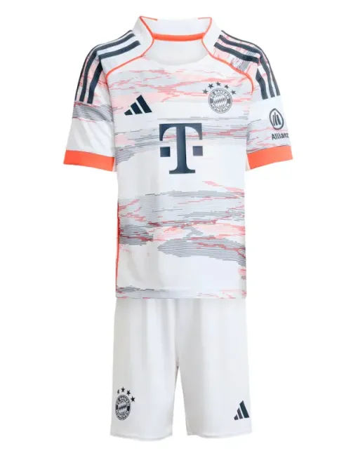 Bayern Munich Away 2025/26 Junior Kit