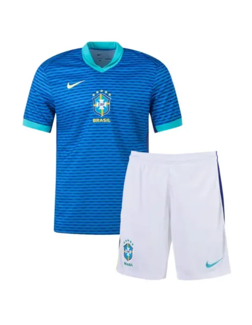 Brazil Away 2024 Junior Kit
