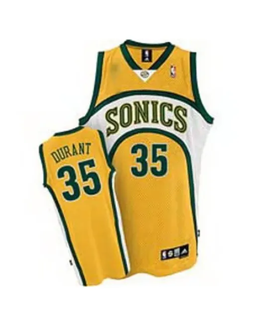 Kevin Durant Seattle Supersonics [yellow]