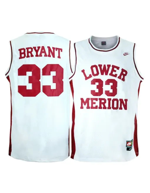 Kobe Bryant Lower Merion [white]