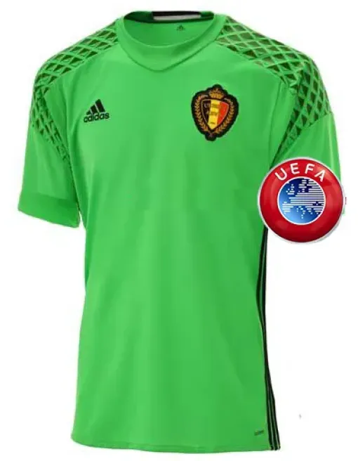 Jersey Belgium Goalkeeper Euro 2016