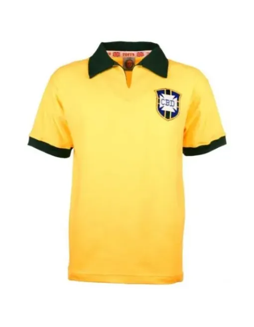 Jersey Brazil Home Wc 1958