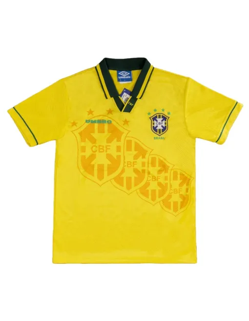 Jersey Brazil Home Wc 1994