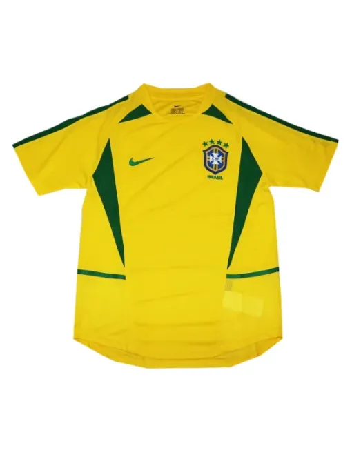Jersey Brazil Home Wc 2002
