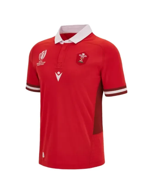 Jersey Wales Home Rugby Wc23
