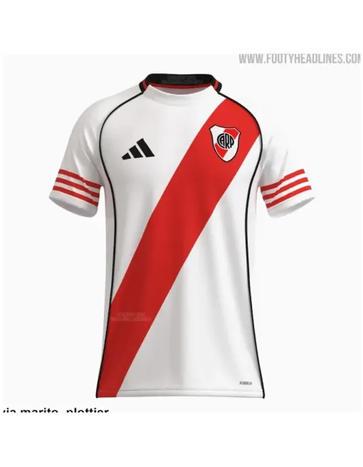 Jersey River Plate Home 2025/26 - Authentic