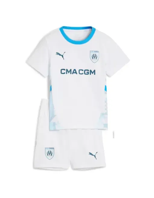 Olympique Marseille Home 2024/25 Junior Kit