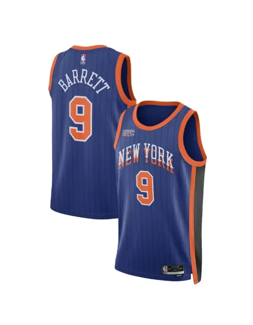 Rj Barrett New York Knicks 2023/24 - City Edition