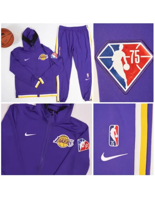 Tracksuit Los Angeles Lakers 2021/22 - 75th Anniv.