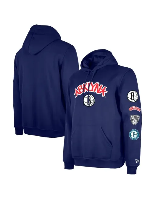 Sweatshirt hooded Brooklyn Nets 2024 - City
