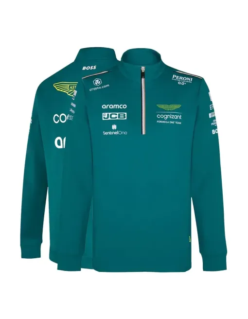 Sweatshirt Demi-zip Aston Martin 2024