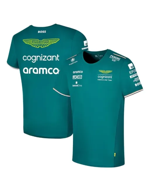 T-Shirt Team Aston Martin Aramco Cognizant F1 2023