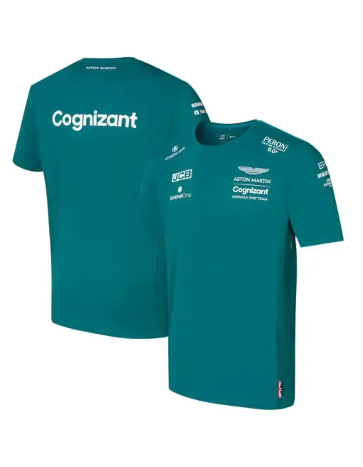 T-Shirt Team Aston Martin F1 Cognizant 2022