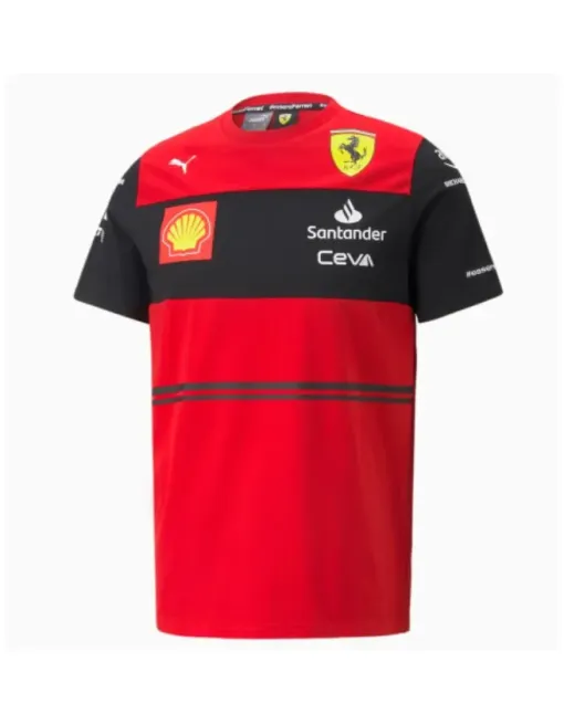 T-Shirt Team Scuderia Ferrari 2022