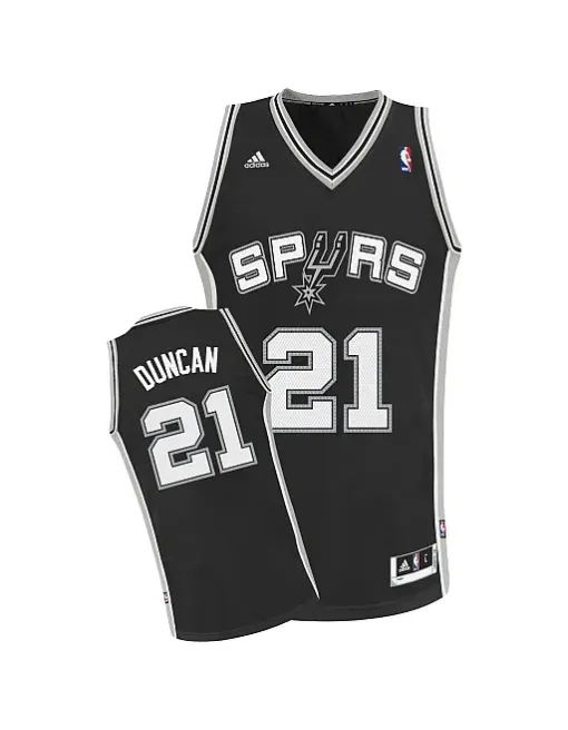 Tim Duncan San Antonio Spurs - Black