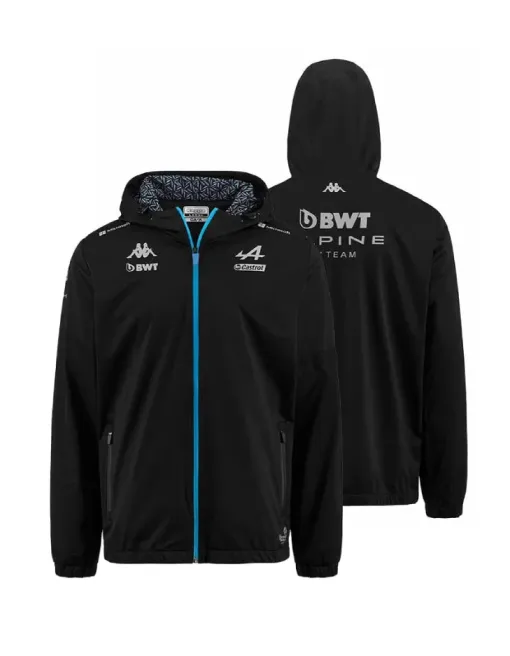 Jacket Zipped hooded Bwt Alpine F1 2024