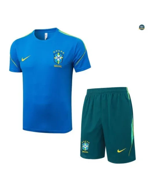 Jersey Training football Brazil + Shorts 2026/27 Blue