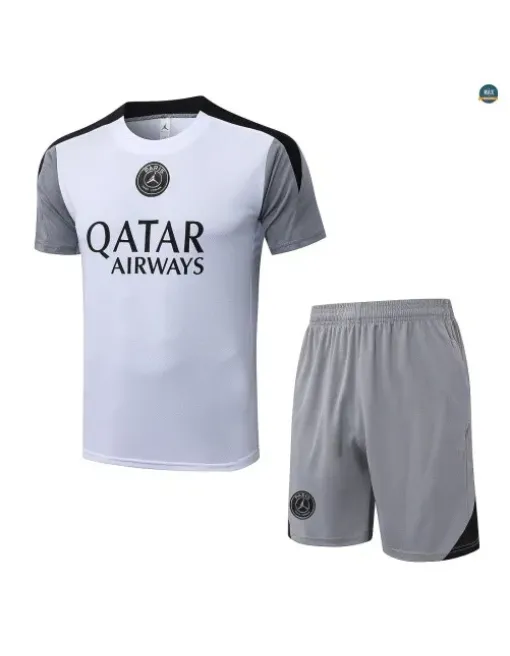 Jersey Training football PSG + Shorts 2026/27 White