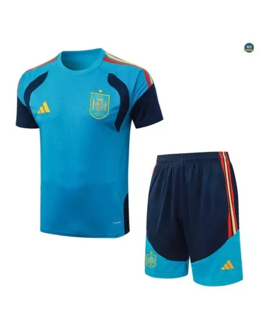 Jersey Training Football Spain + Shorts 2026/27 Blue