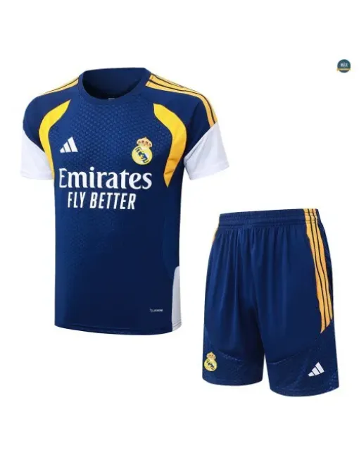 Jersey Training Football Real Madrid + Shorts 2026/27 Blue Marin