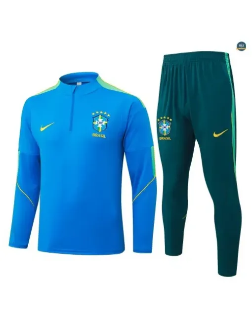 Tracksuit Kids football Brazil 2026/27 Blue