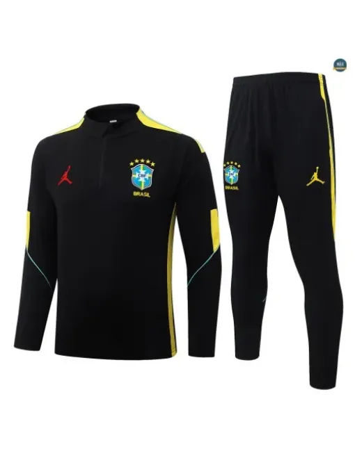 Tracksuit football Brazil 2026/27 Black/Yellow