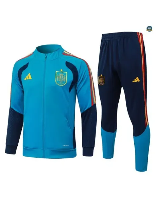 Jacket Tracksuit Kids football Spain 2026/27 Blue