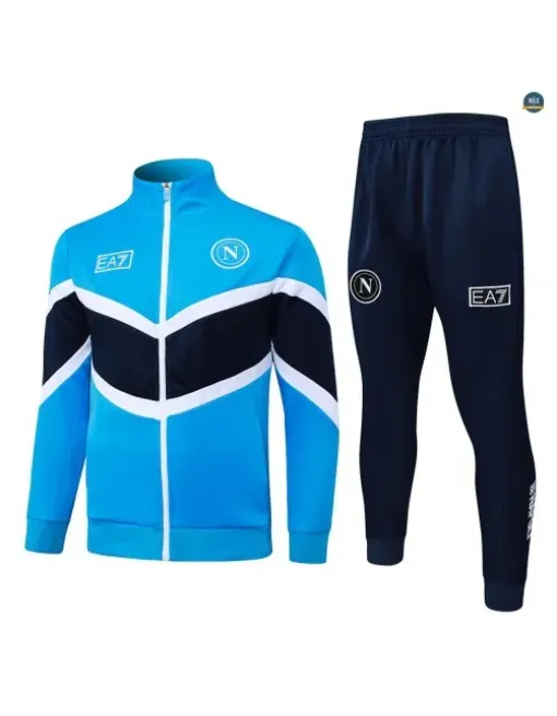 Jacket Tracksuit Kids football Napoli 2026/27 Blue