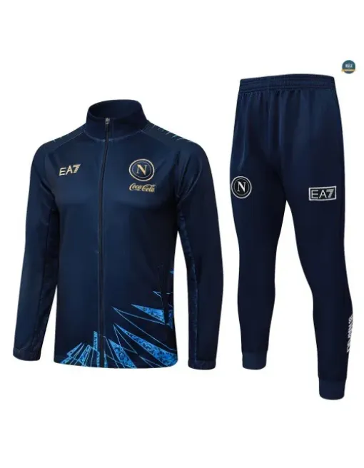 Jacket Tracksuit Kids football Napoli 2026/27 Blue Marine