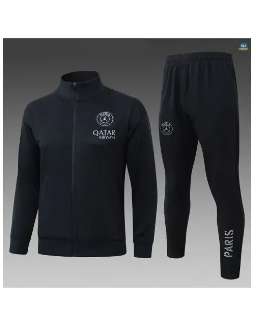 Jacket Tracksuit Kids football PSG 2026/27 Black