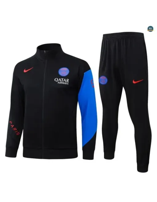 Jacket Tracksuit Kids football PSG 2026/27 Black/Blue