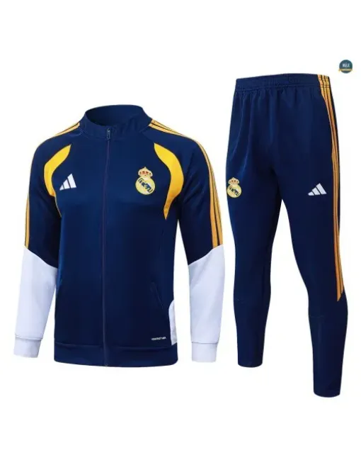 Jacket Tracksuit Kids football Real Madrid 2026/27 Blue Marine/Bl