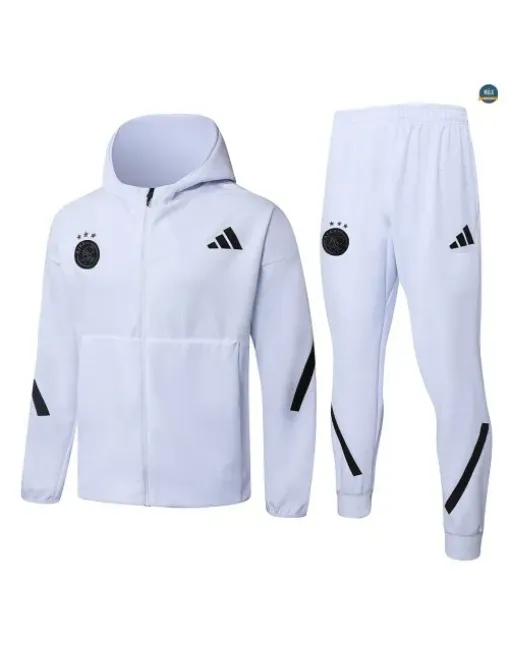 Jacket Tracksuit football hooded AFC Ajax 2026/27 White