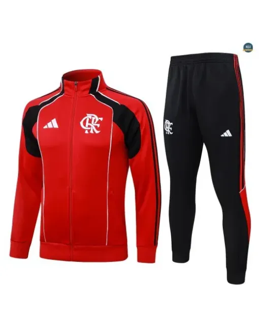 Jacket Tracksuit football Flamengo 2026/27 Red/Black