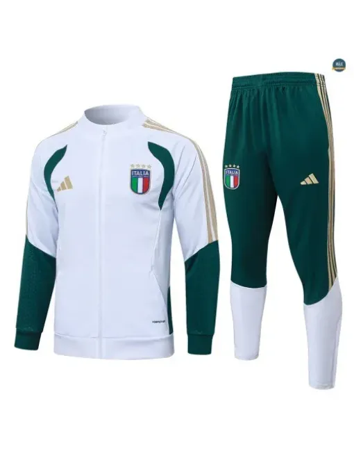 Jacket Tracksuit football Italy 2026/27 White