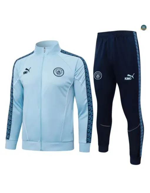 Jacket Tracksuit football Manchester City 2026/27 Blue