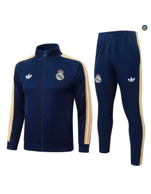 Jacket Tracksuit football Real Madrid 2026/27 Blue Marine