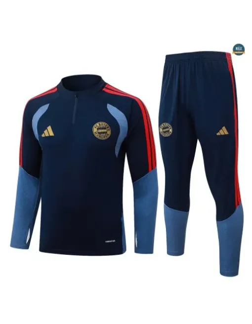 Tracksuit Kids Football Bayern Munich 2026/27 Blue Marin