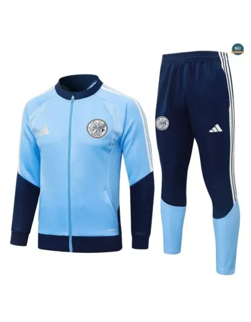 Jacket Tracksuit Football AFC Ajax 2026/27 Light Blue