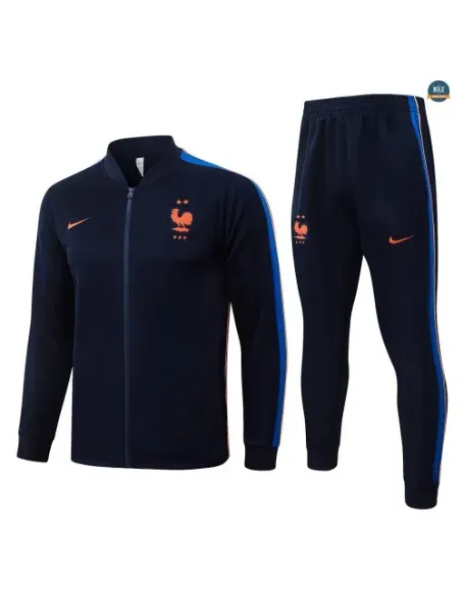 Jacket Tracksuit Football France 2026/27 Navy