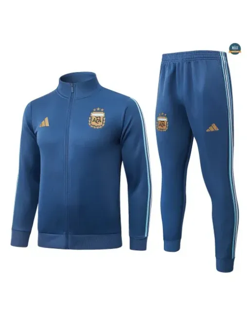 Jacket Tracksuit Kids Football Argentina 2026/27 Blue