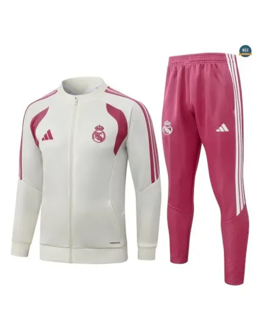 Jacket Tracksuit Football Real Madrid 2026/27 Off-White