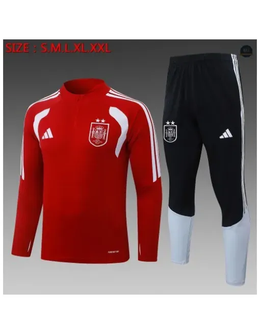 Tracksuit Football Spain 2026/27 Red 2 stars
