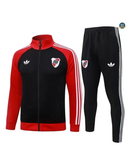 Jacket Tracksuit Football River Plate 2026/27 Black