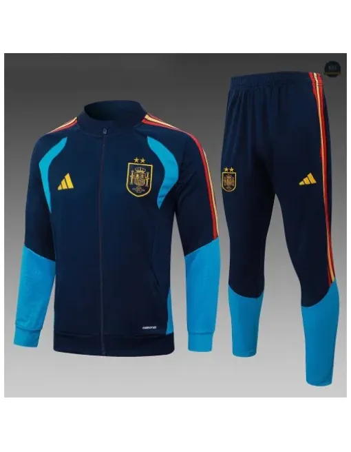 Jacket Tracksuit Kids Football Spain 2026/27 Navy
